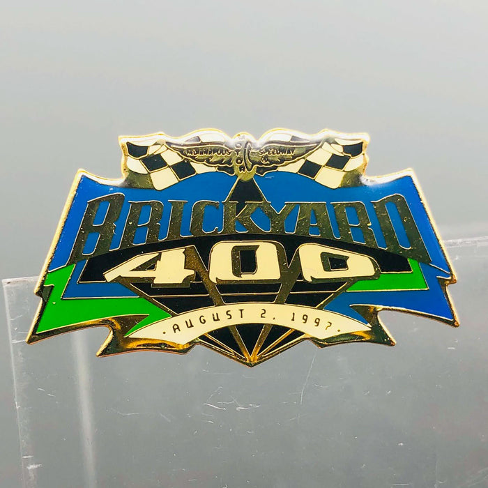 Brickyard 400 Lapel Pin Indianapolis Motor Speedway August 2 1997 Indy Car Race