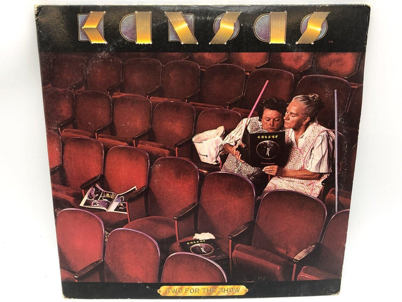 Kansas Two For the Show Double Record 33 RPM LP 35660 Kirshner 1980 Gatefold 1