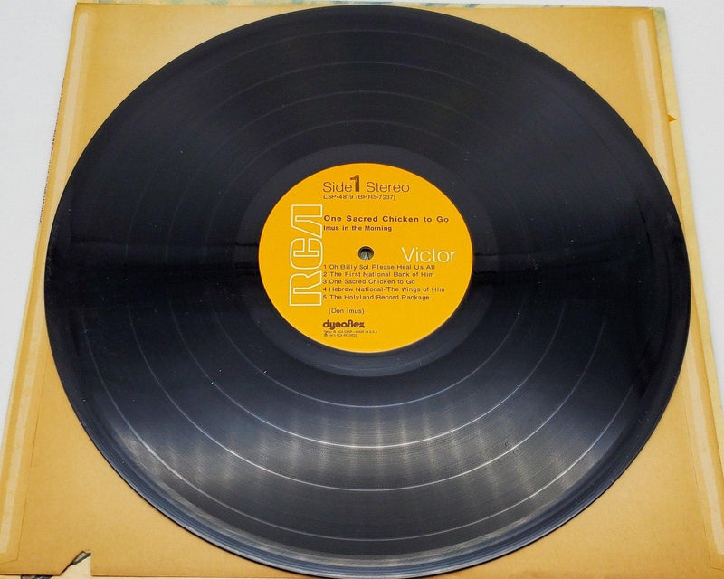 Imus In The Morning One Sacred Chicken To Go 33 RPM LP Record RCA 1973 LSP-4819 5