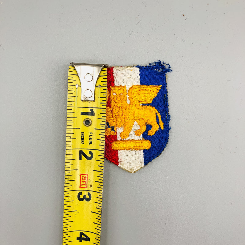 WW2 US Army SETAF Patch Southern European Task Force SSI Cut Edge No Glow