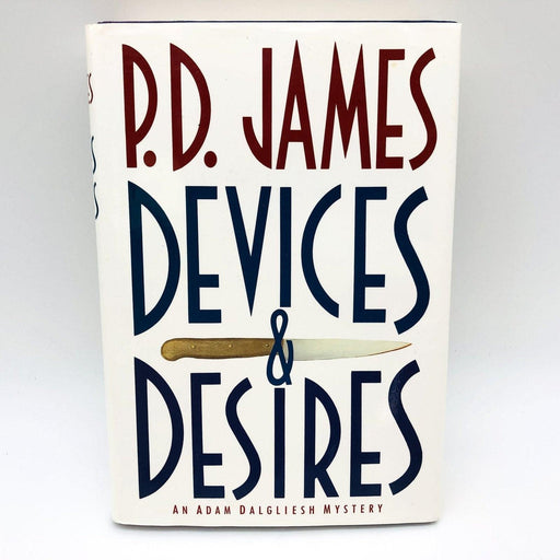 Devices and Desires Hardcover P D James 1989 Adam Dalgliesh Serial Killer Murder 1