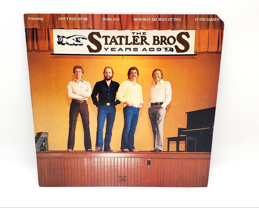 The Statler Brothers Years Ago LP Record Mercury 1981 SRM-1-6002 PROMO 1