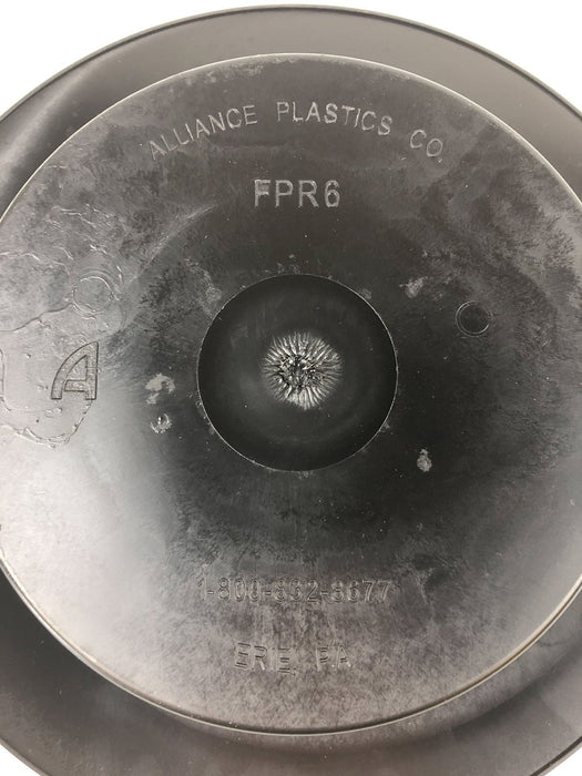 Raised Face 6" Flange Protector Plug, Polyethylene, Alliance FPR6A ANSI 6 25pk 5