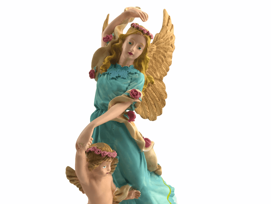 House of Lloyd Figurine Angel Cloud Dancing Christmas Around the World Cherub 2