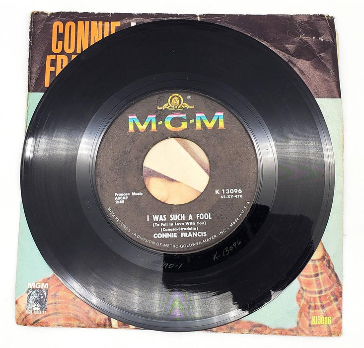 Connie Francis He Thinks I Still Care 45 RPM Single Record MGM 1962 K 13096 3