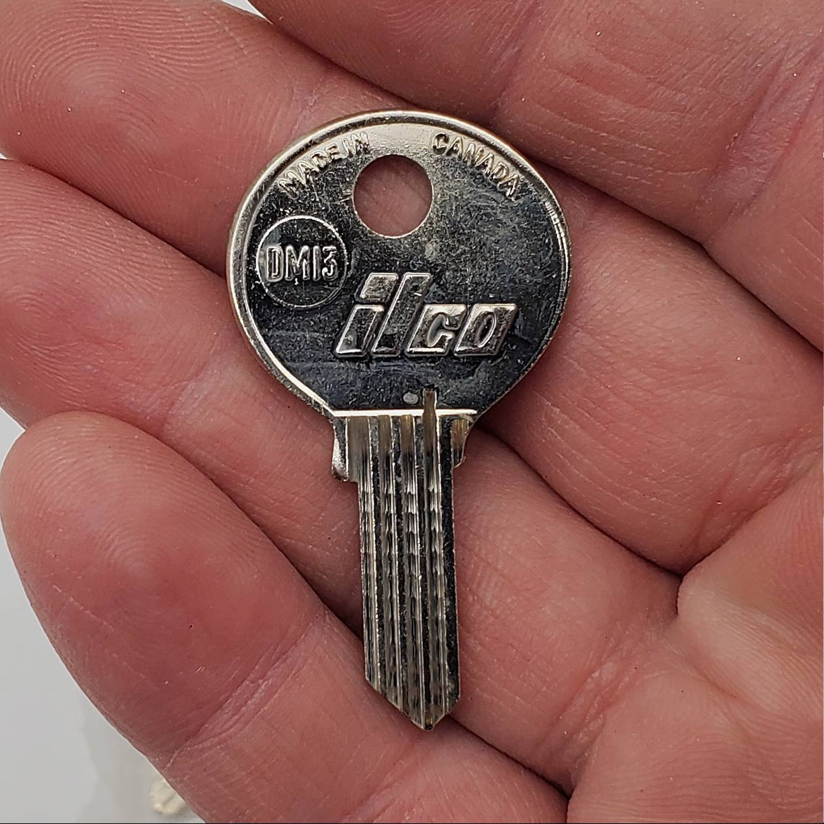 10x Ilco DM13 Key Blanks For Dominion Locks Nickel Plated NOS — HKResale