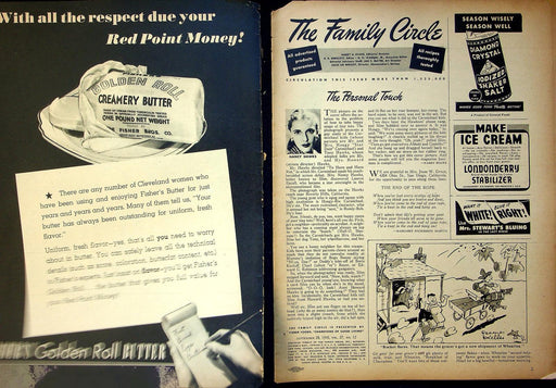 The Family Circle Magazine September 28 1945 Hoagy-Bix & Randy-Bob Carmichael 2