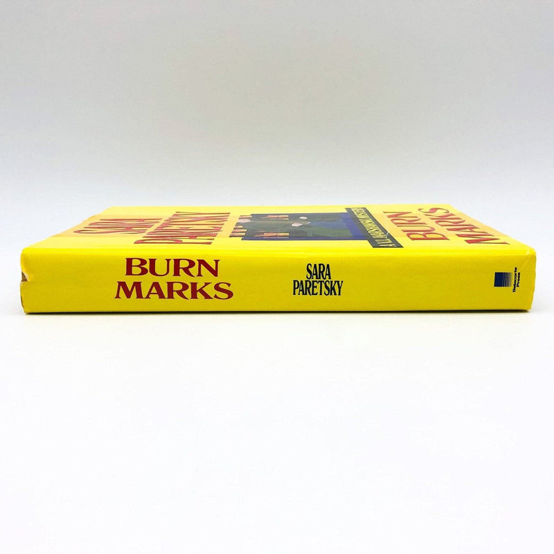 Burn Marks Hardcover Sara Paretsky 1990 V. I. Warshawski Private Investigate 3