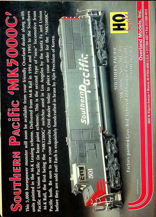 Railroad Model Craftsman Magazine January 1996 Vol 64 No 8 Visiting New River