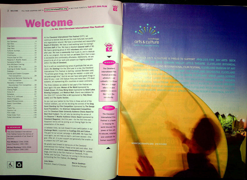 33rd Cleveland International Film Festival Program Brothers Bloom Adrien Brody