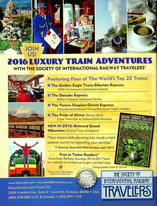 Classic Trains Magazine Winter 2015 Vol 16 No 4 Hudson Valley Hot Spot