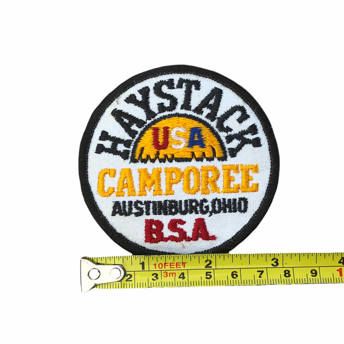 Boy Scouts of America BSA Haystack USA Camporee Austinburg Ohio Patch Insignia 4