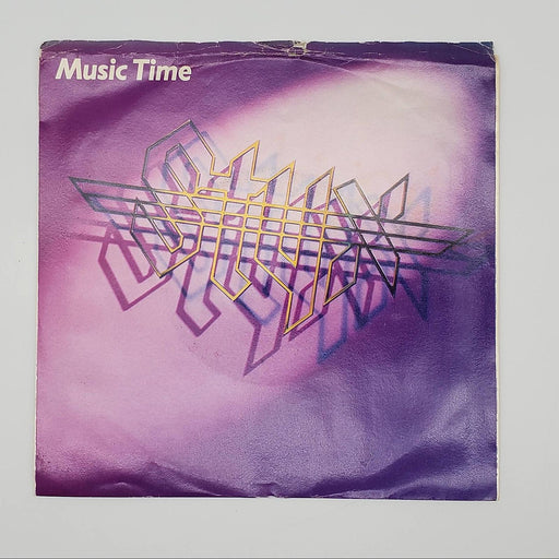 Styx Music Time Single Record A&M 1984 AM-2625 PROMO 1