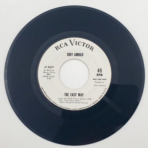Eddy Arnold Make The World Go Away 45 RPM Single Record RCA 1965 Promo 1