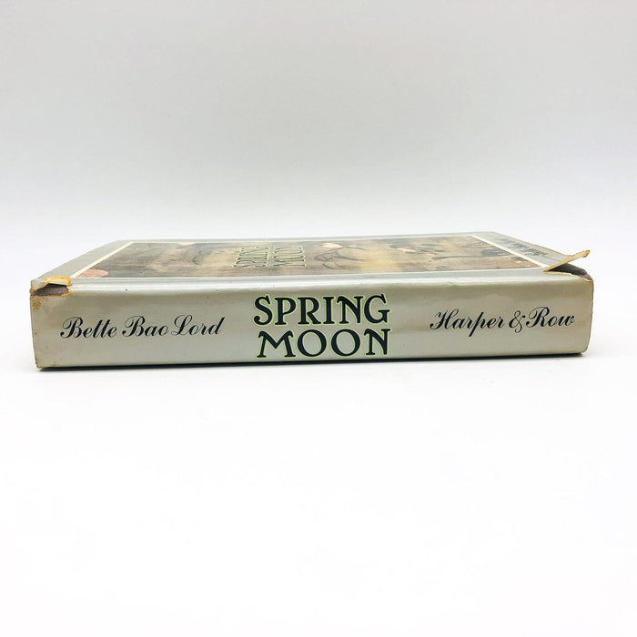 Spring Moon Hardcover Bette Bao Lord 1981 Mandarin Family China Saga Struggles 3