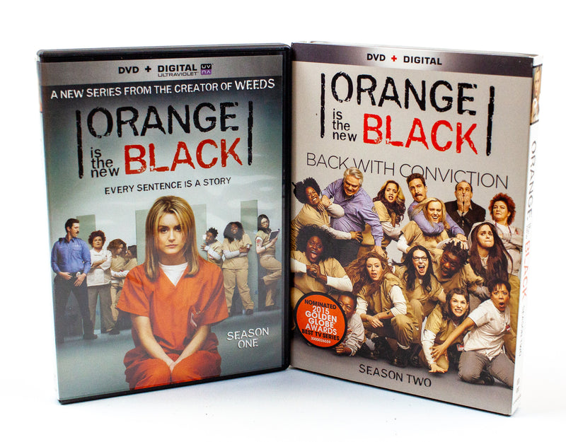 Orange is the New Black OITNB: Seasons 1 & 2 DVD Box Sets | USED