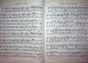 Allegretto Symphony No 3 Op 90 Sheet Music Piano Song J Brahms 1933 Etude Mag 3