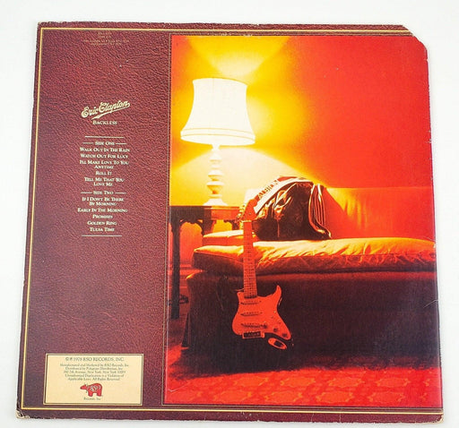 Eric Clapton Backless Record 33 RPM LP RS-1-3039 RSO 1978 Gatefold 2