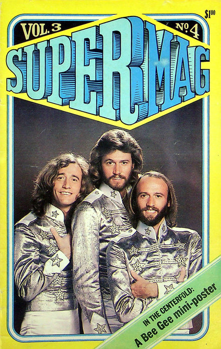 Supermag Magazine Vol 3 No 4 The Bee Gees Brothers Gibb The Wiz No Mini Poster