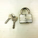 Master 500 Steel Padlock Lock Keys Breakaway Shackle New 201 Keyed NOS Vintage 8