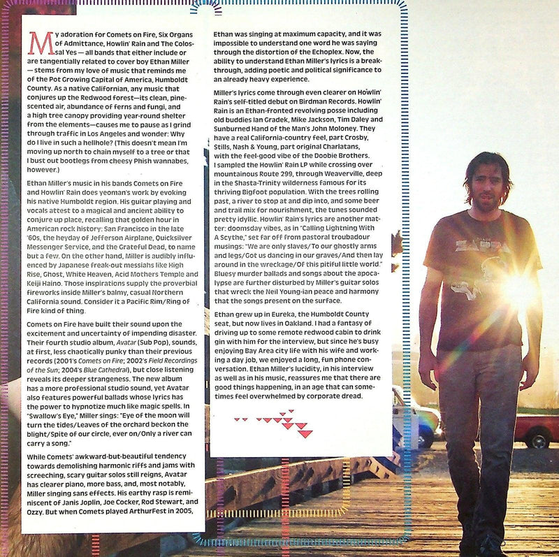 Arthur Magazine Comets on Fire's Ethan Miller October 2006 3