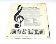 Tennessee Ernie Ford Mr. Words And Music LP Record Capitol Records 1972 ST-11001 2