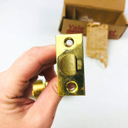 Yale Entry Door Knob Lockset 5307 380N 03 Bright Brass New Old Stock NOS 10