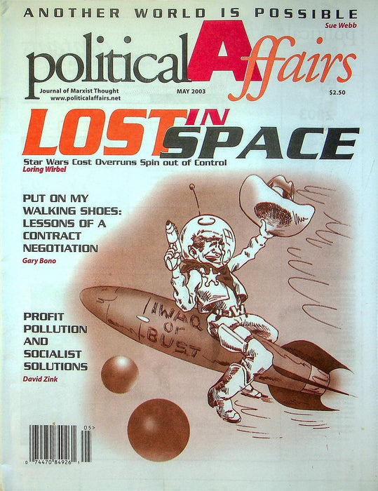 Political Affairs Magazine 2003 Vol 82 No. 5 Star Wars Defense System