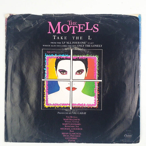 The Motels Take The L Record 45 RPM Single B-5149 Capitol Records 1982 2
