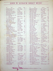 Sheet Music Fairest Lord Jesus John Schaum Arrangement 1957 Christian Religious 3