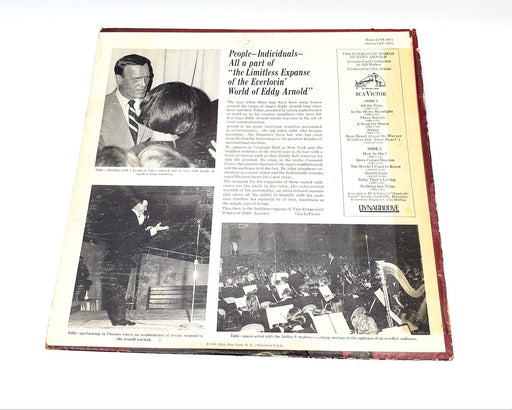The Everlovin' World Of Eddy Arnold LP Record RCA Victor 1968 LSP-3931 2