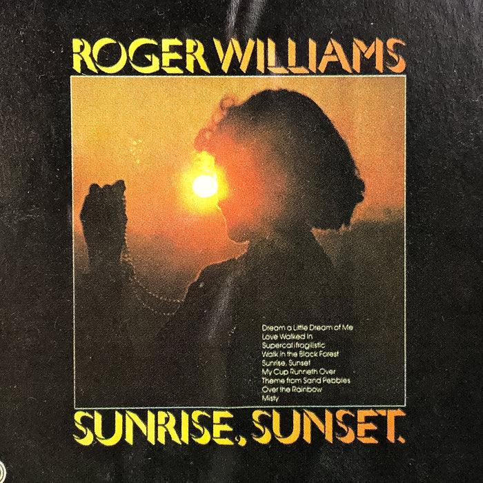 Roger Williams Sunrise, Sunset 8 Track Tape Pickwick Dream A Little Dream of Me