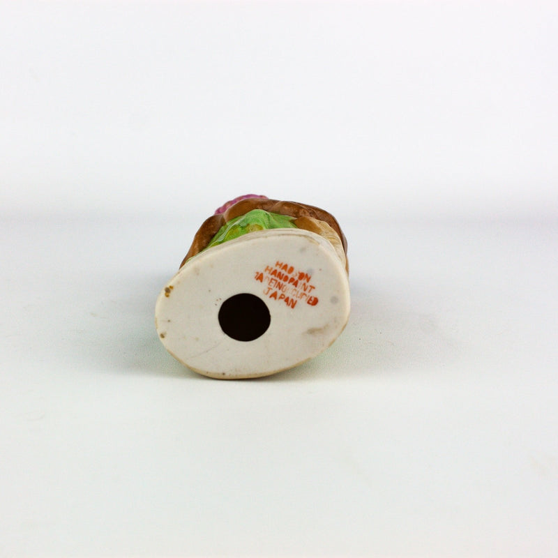 Occupied Japan Hadson Muted Colors Colonial Woman w/ Flowers 6.5 Inches 5