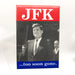 John F Kennedy Picture Button Rectangle Pinback JFK Too Soon Gone President 1