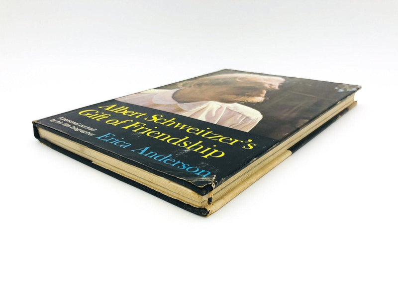 Albert Schweitzer's Gift Of Friendship Hardcover Erica Anderson 1964 Intimate 4