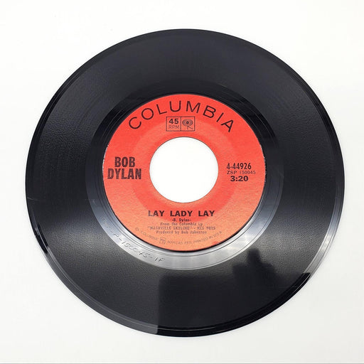 Bob Dylan Lay Lady Lay Single Record Columbia 1969 4-44926 1