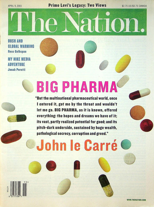 The Nation April 2001 Big Pharma, Zapatistas on the March