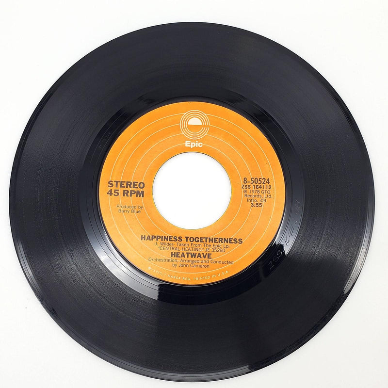 Heatwave The Groove Line 45 RPM Single Record Epic 1978 8-50524 2
