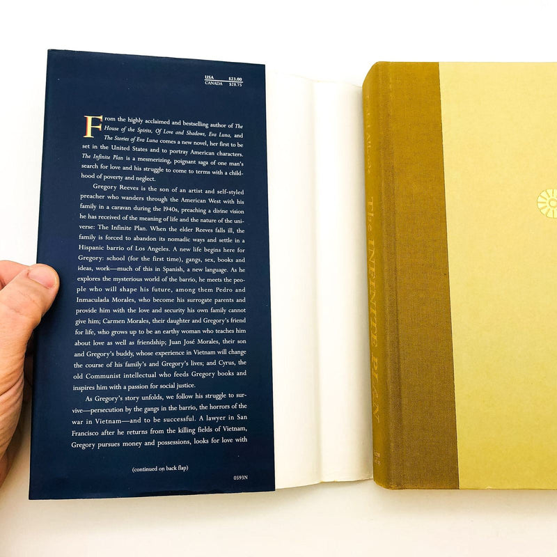 The Infinite Plan Hardcover Isabel Allende 1993 1st Edition Traveling Preacher 6