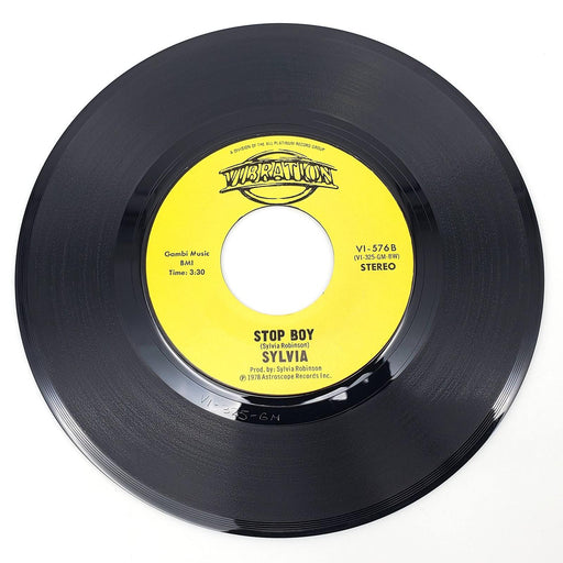 Sylvia Robinson Automatic Lover 45 RPM Single Record Vibration 1978 VI-576 2