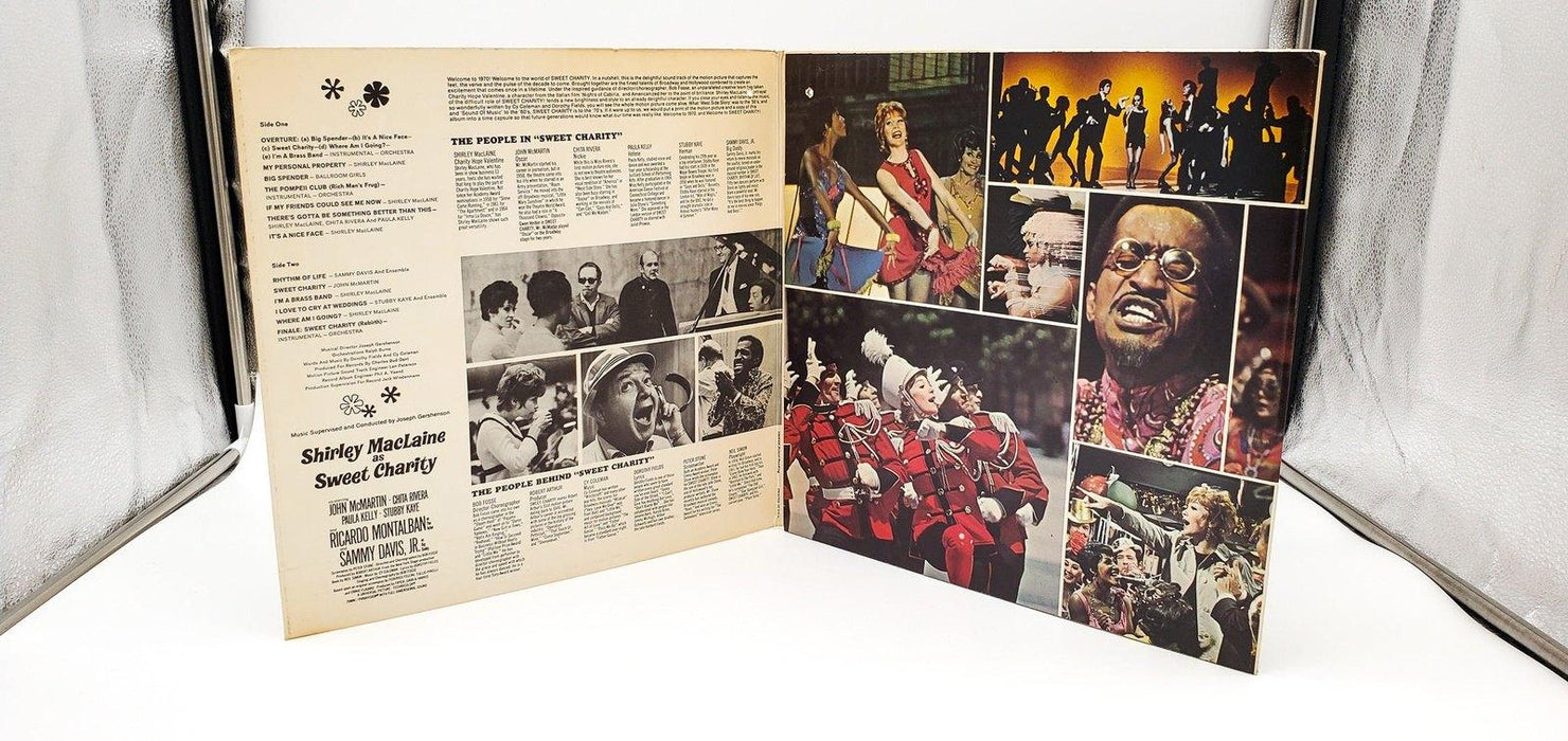 Shirley MacLaine & Sammy Davis Jr. Sweet Charity 33 RPM LP Record Decca 1969 5