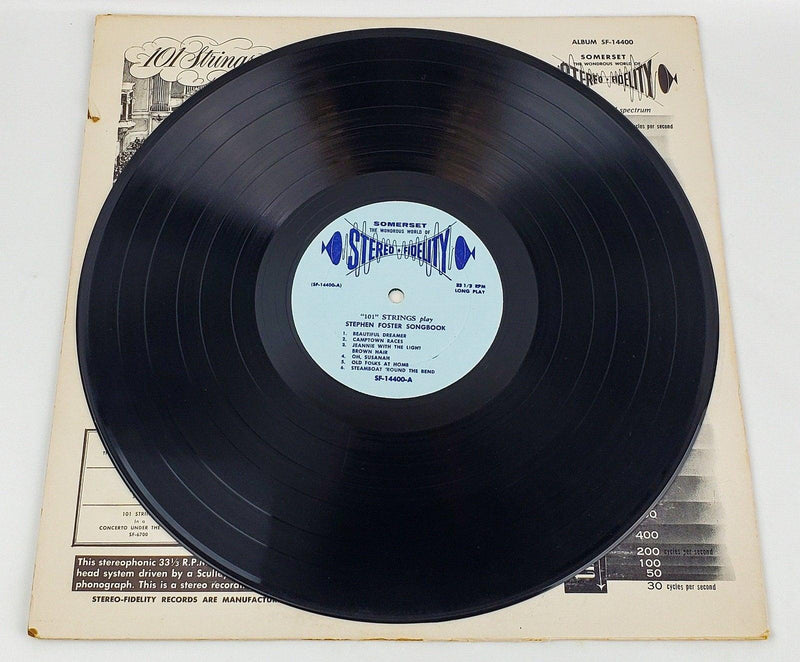 101 Strings The Stephen Foster Songbook Record LP SF-14400 Stereo-Fidelity 1961 4