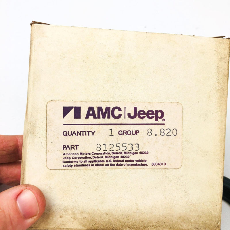 AMC Jeep 8125533 Brake Caliper Piston Seal Set Genuine OEM New Old Stock NOS