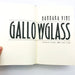 Gallow Glass Hardcover Barbara Vine 1990 1st Edition Friendship Men Kidnapping 7