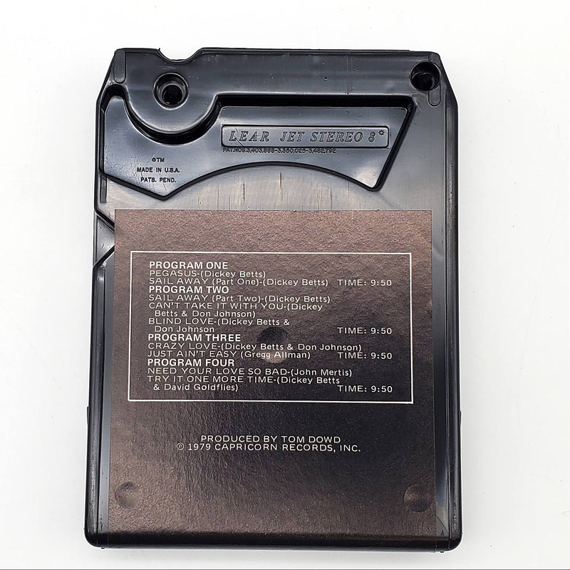 The Allman Brothers Band Enlightened Rogues 8-Track Tape Album Capricorn 1979