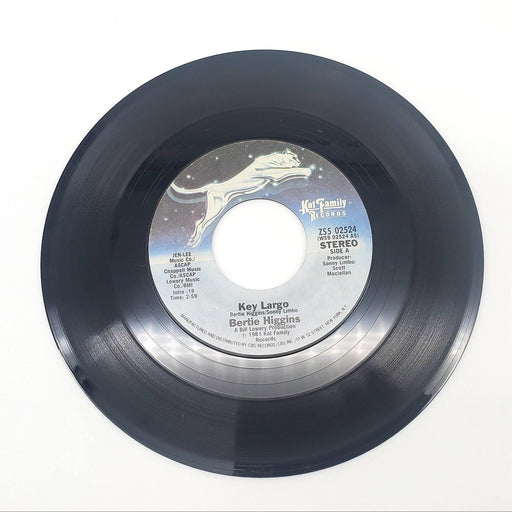 Bertie Higgins Key Largo / White Line Fever Single Record 1981 ZS5 02524 1
