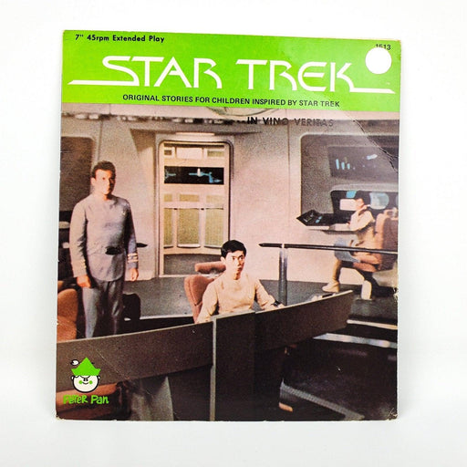 Star Trek Original Stories For In Vino Vernas Record 45 RPM EP Peter Pan 1979 1