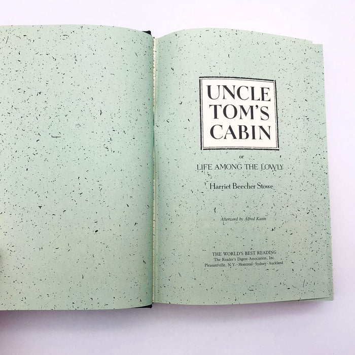 Uncle Tom's Cabin Hardcover Harriet Beecher Stowe 1991 Readers Digest Version 6