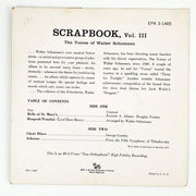 The Voices Of Walter Schumann Scrapbook Vol 3 Record 45 RPM EP EPA 3-1465 RCA 2