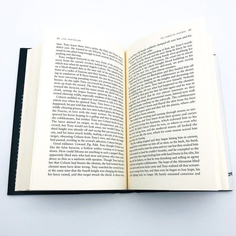 The Vendetta Defense Hardcover Lisa Scottoline 2001 Trials Murder Women Lawyers 9